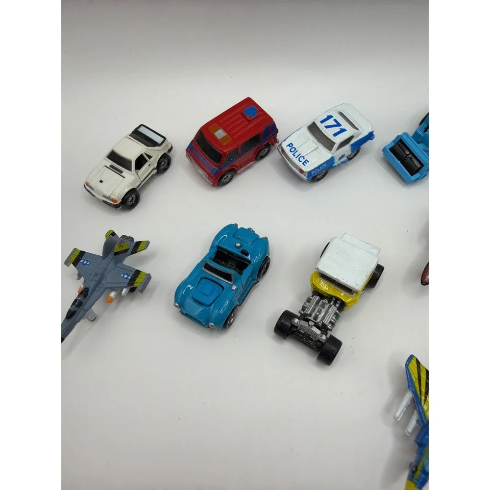 Galoob Micro Machines Toy Lot Multicolor Vintage 1988 Cars Planes 14pc